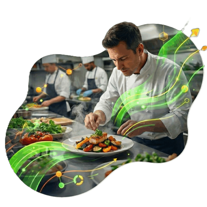 restaurateur boosté par PricR